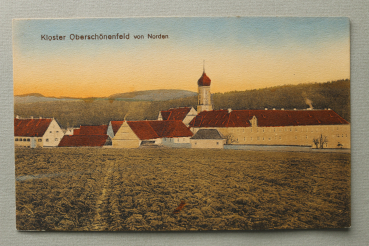 AK Gessertshausen / 1915-1925 / Litho Lithographie / Kloster Oberschönenfeld von Norden